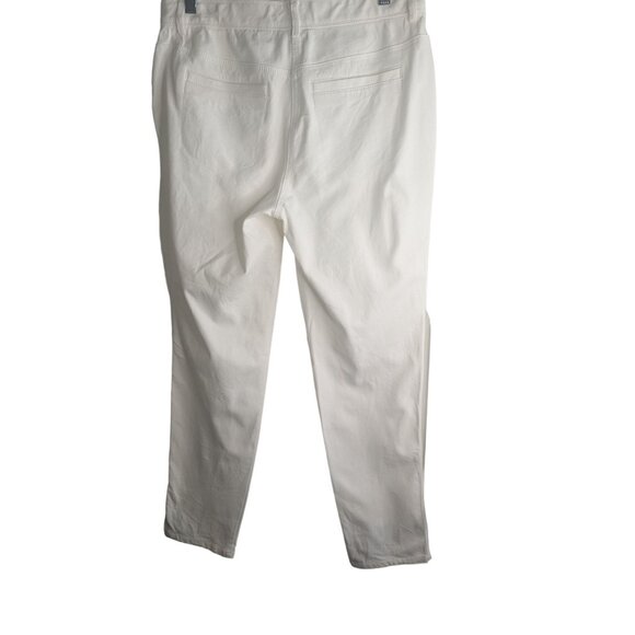 Chico's So Slimming White Straight-Leg Women's Pants Sz 0.5 Small-6 - Picture 6 of 9